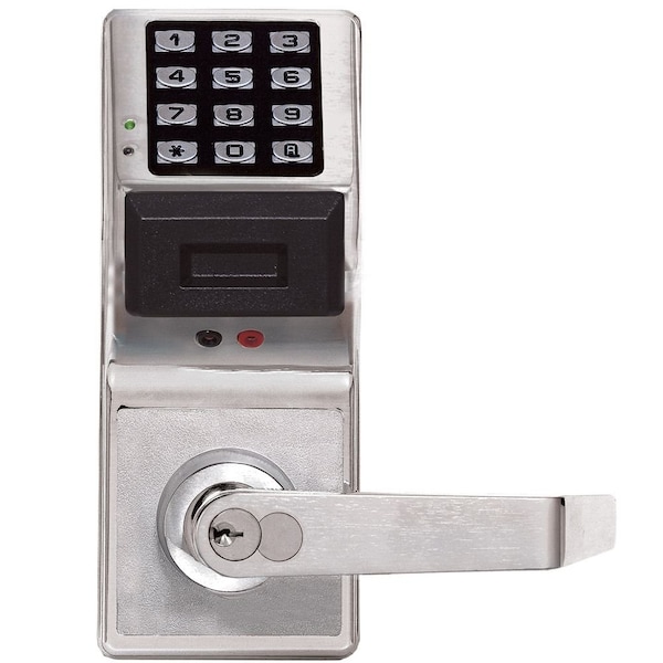 Proximity Keypad Digital Lock Satin Chrome Finish